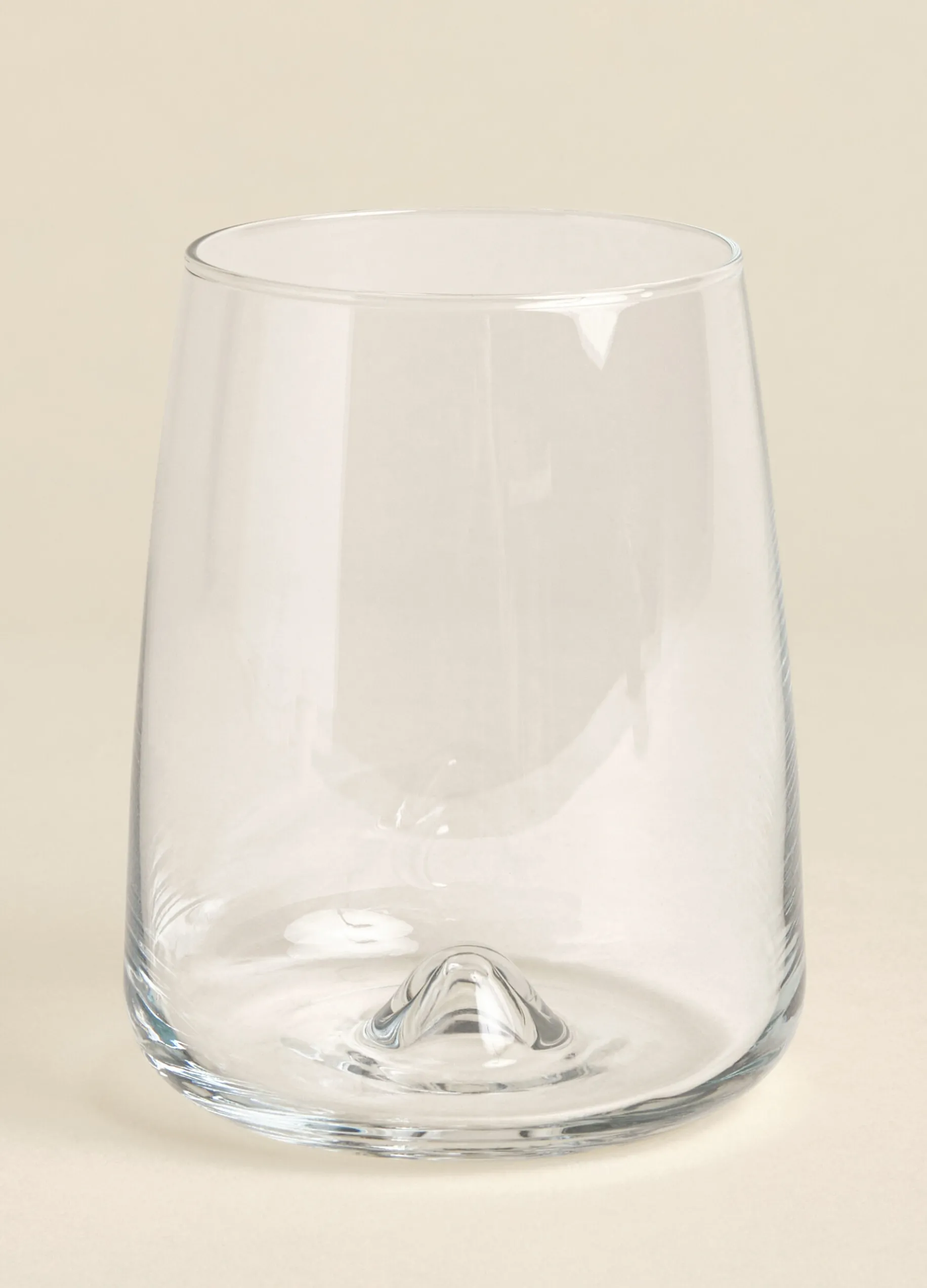 Bicchiere in vetro per acqua