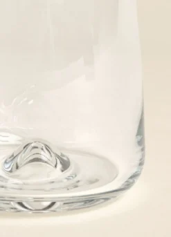 Bicchiere in vetro per vino