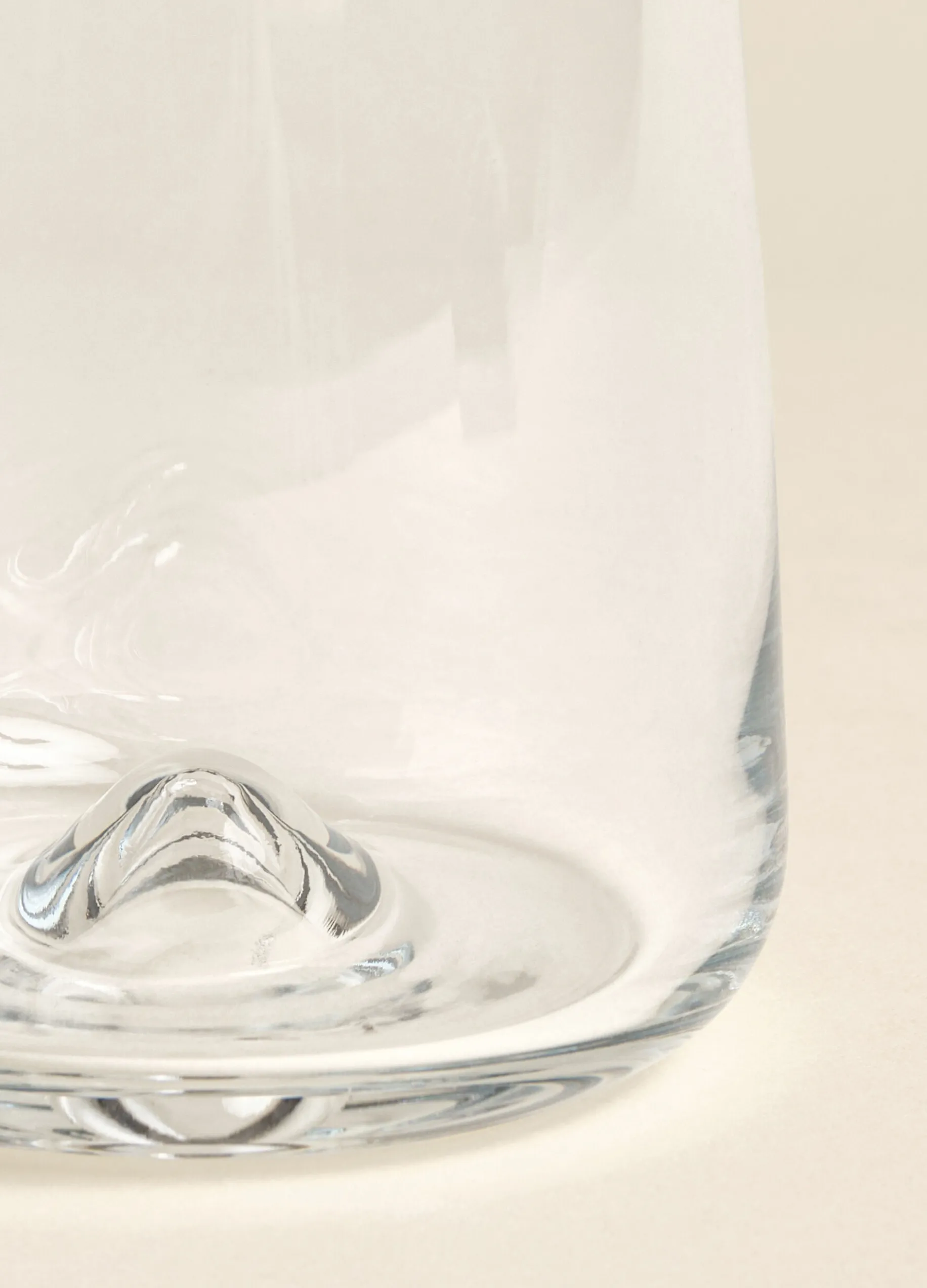 Bicchiere in vetro per vino