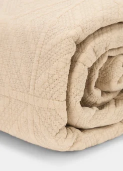 Coperta singola con ricamo
