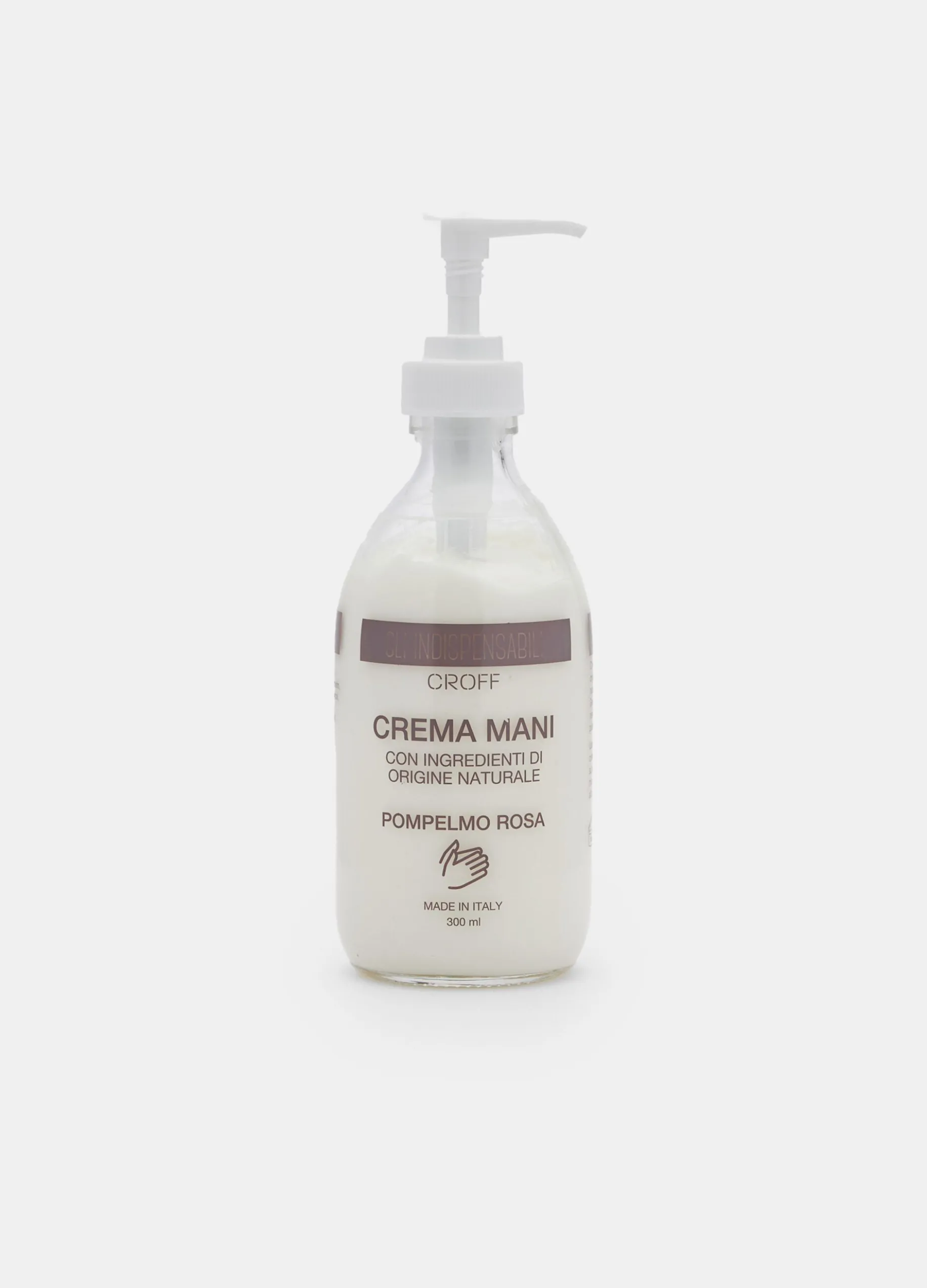 Crema mani al pompelmo rosa Made in Italy