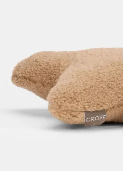 Cuscino stella imbottito con tessuto loop