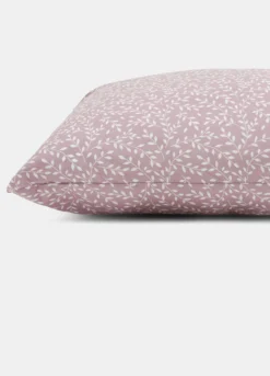 Federa in puro cotone con stampa floreale