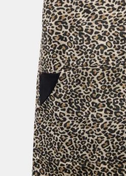 Grembiule in cotone con motivo animalier