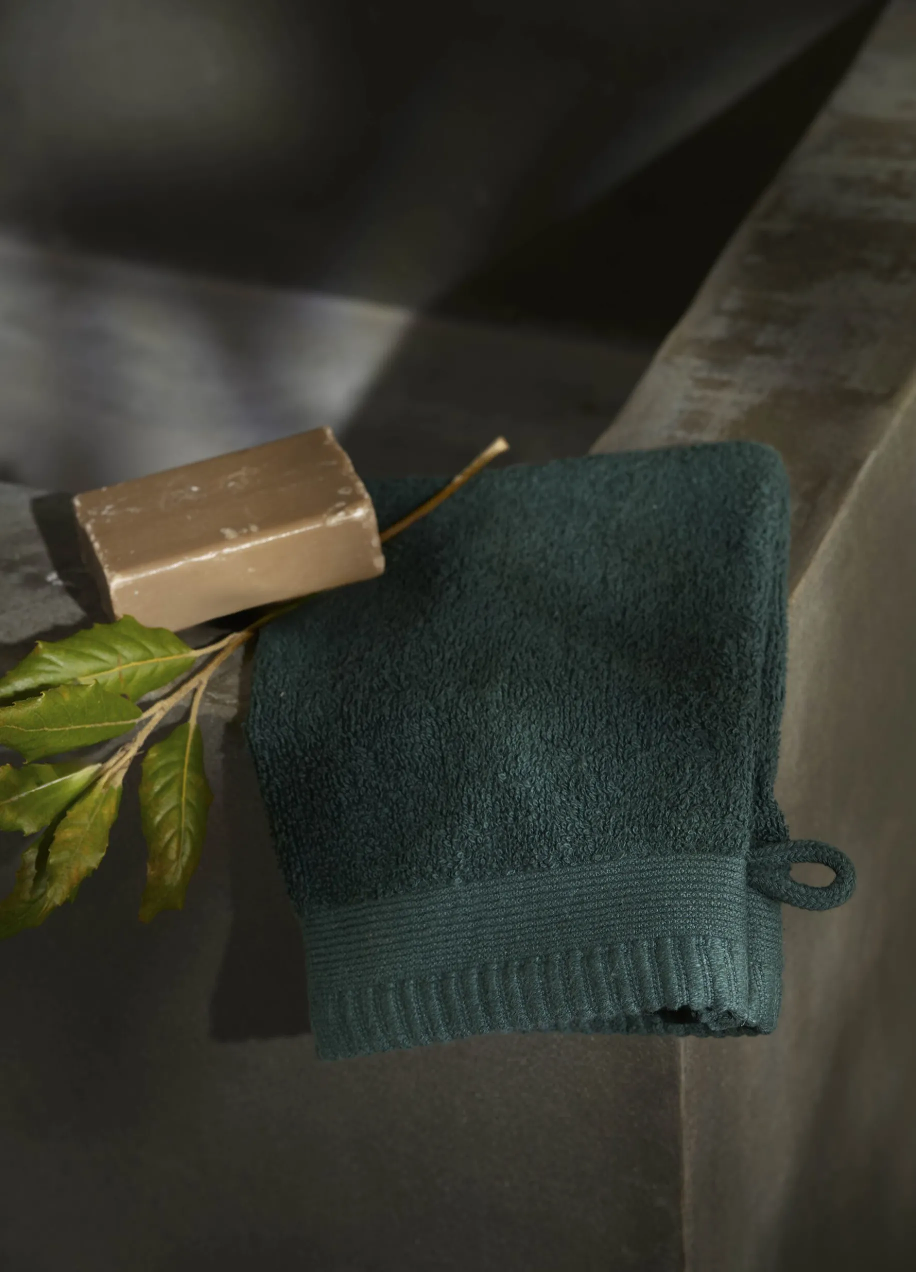 Guanto in spugna di puro cotone 520 gsm