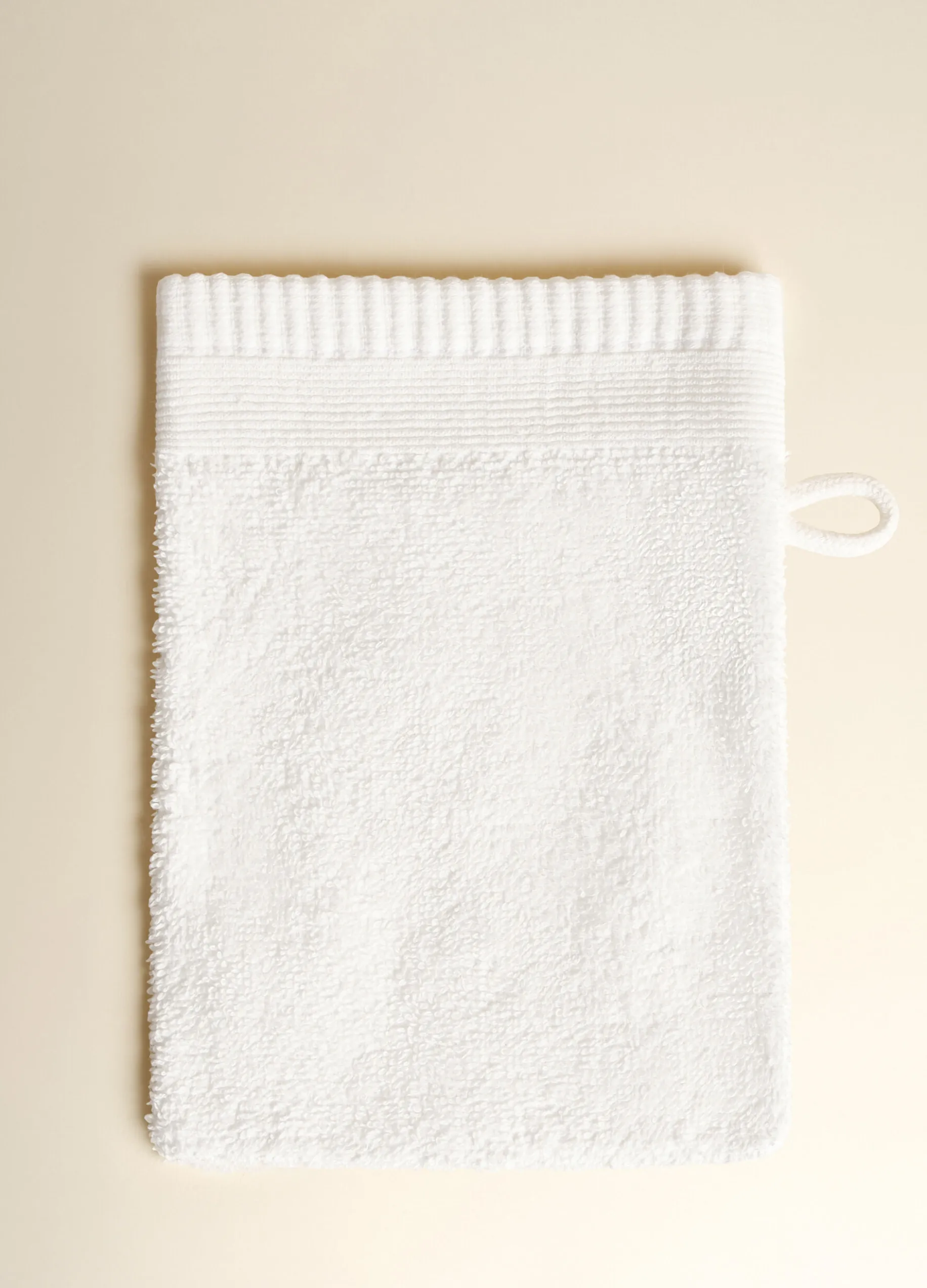 Guanto in spugna di puro cotone 520 gsm