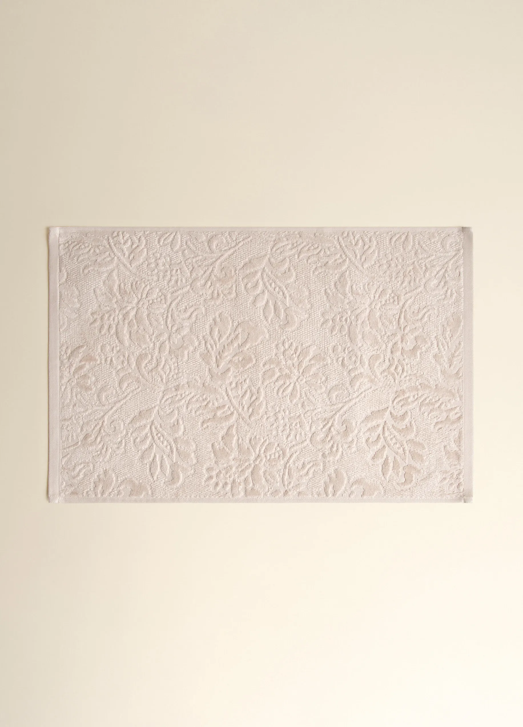 Lavetta in puro cotone jacquard Made in Portogallo