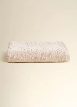Lavetta in puro cotone jacquard Made in Portogallo