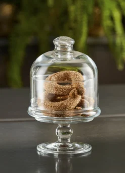 Mini patisserie in vetro trasparente