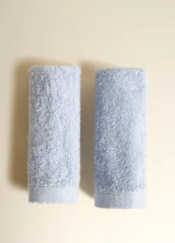 2 pack asciugamani piccoli in spugna di cotone