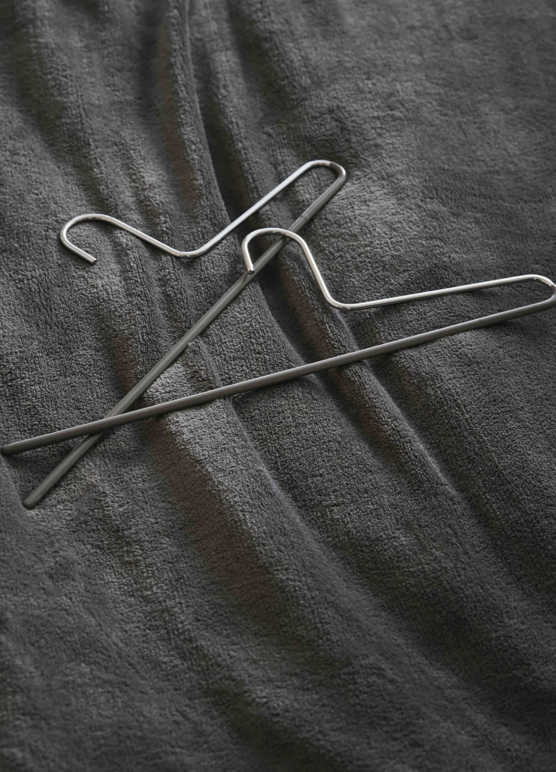 3 pack grucce portapantaloni in acciaio