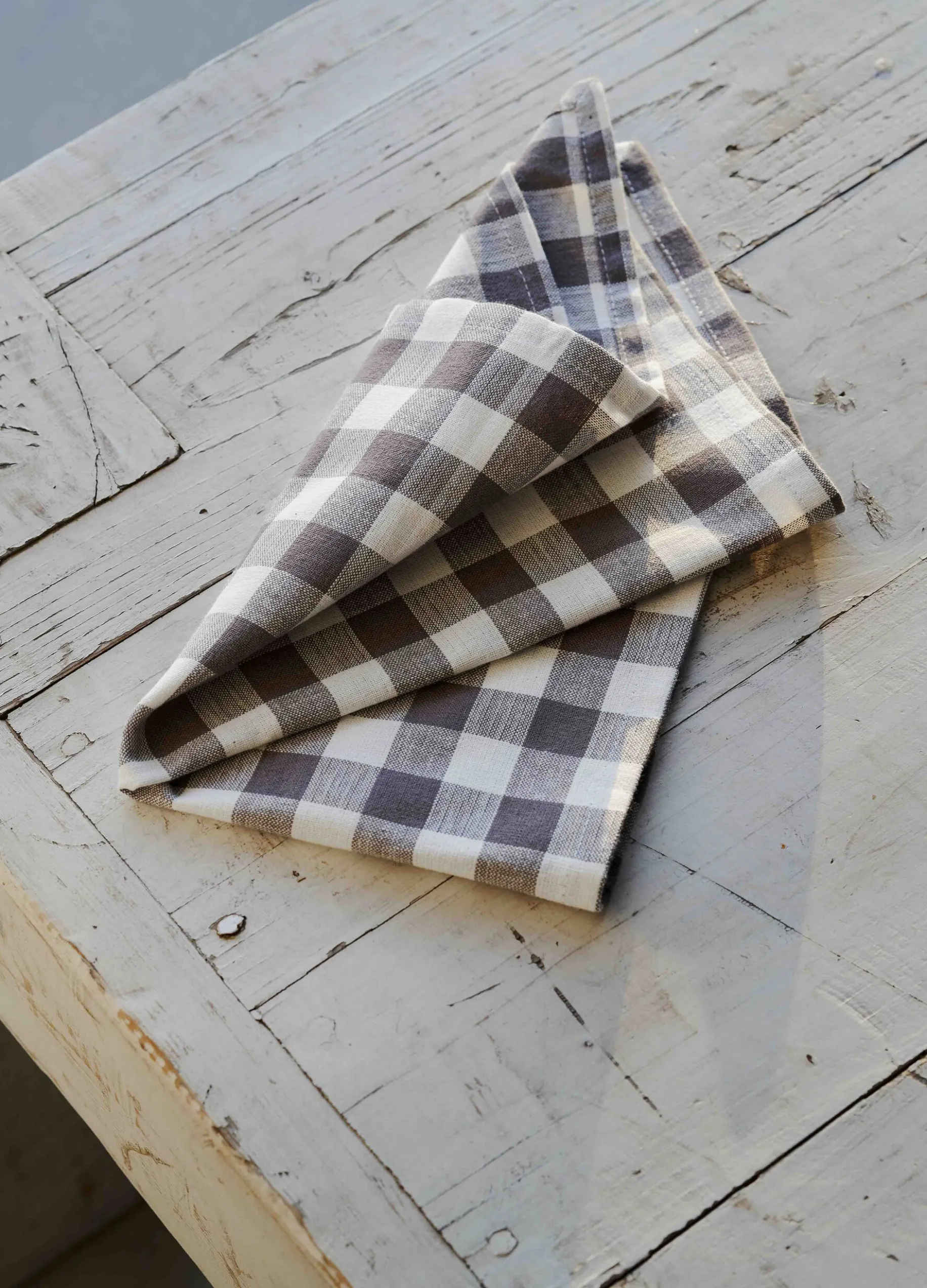 2 pack tovaglioli in cotone a quadretti