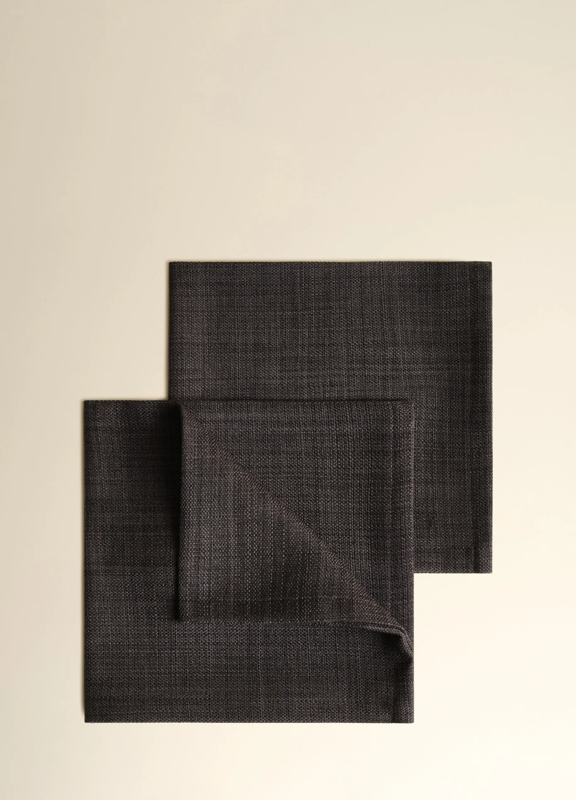 2 pack tovaglioli in puro cotone mélange