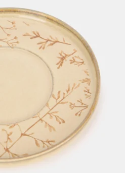 Piattino per tazza in ceramica dipinta