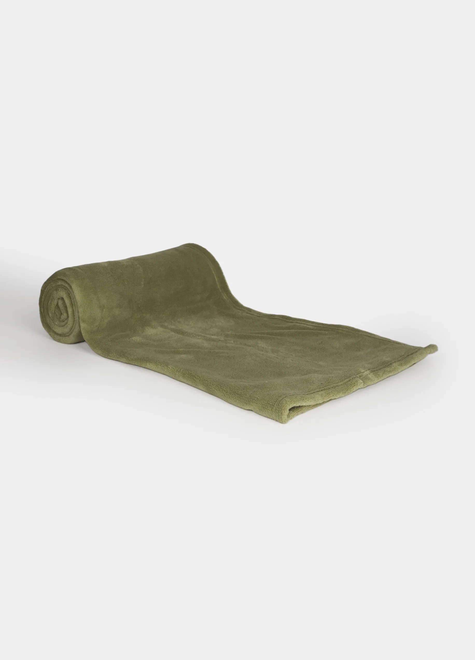 Plaid letto singolo verde mela