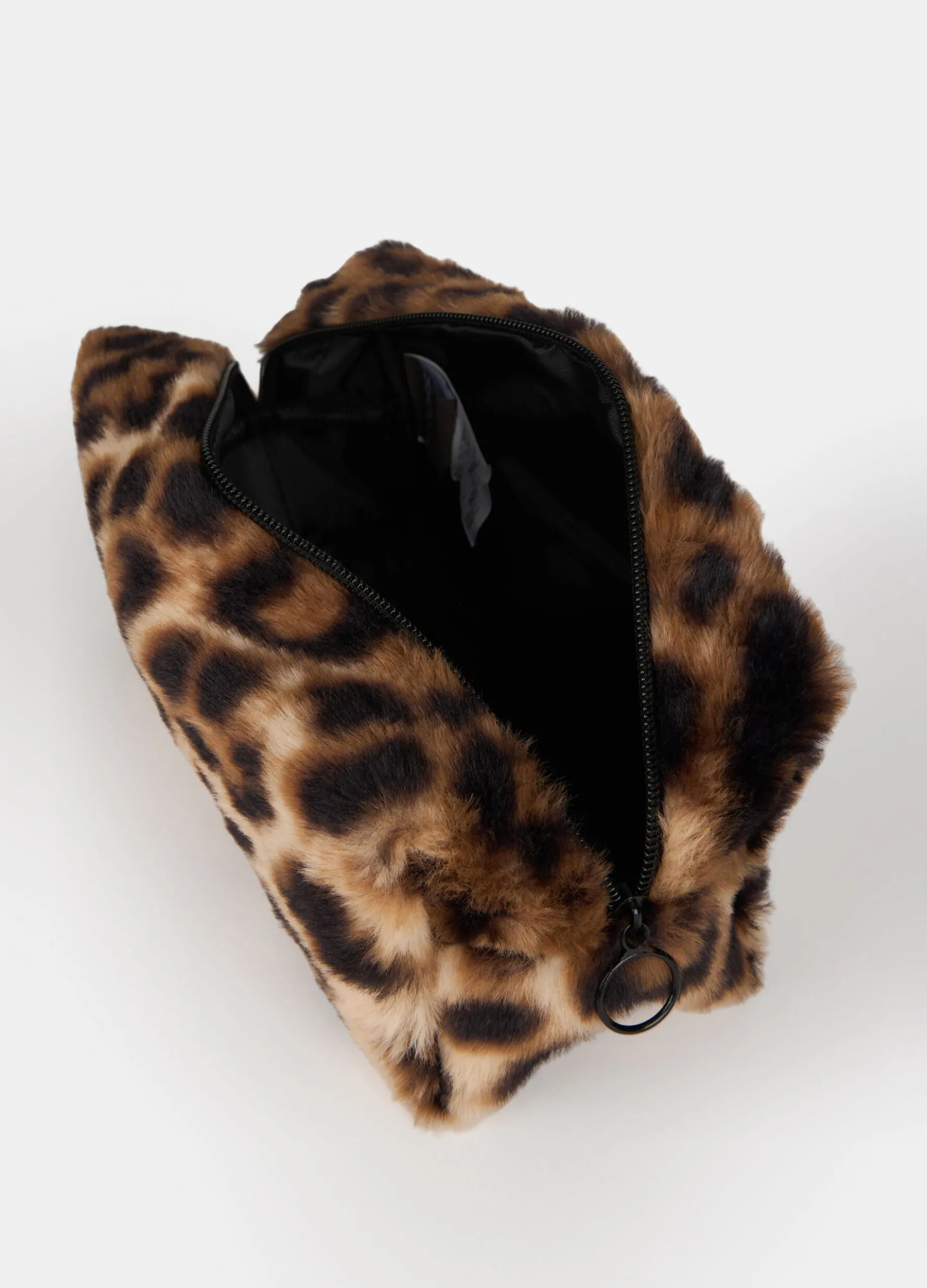 Pochette con motivo leopardato