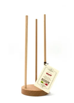 Porta bicchieri in legno di faggio massello Made in Italy