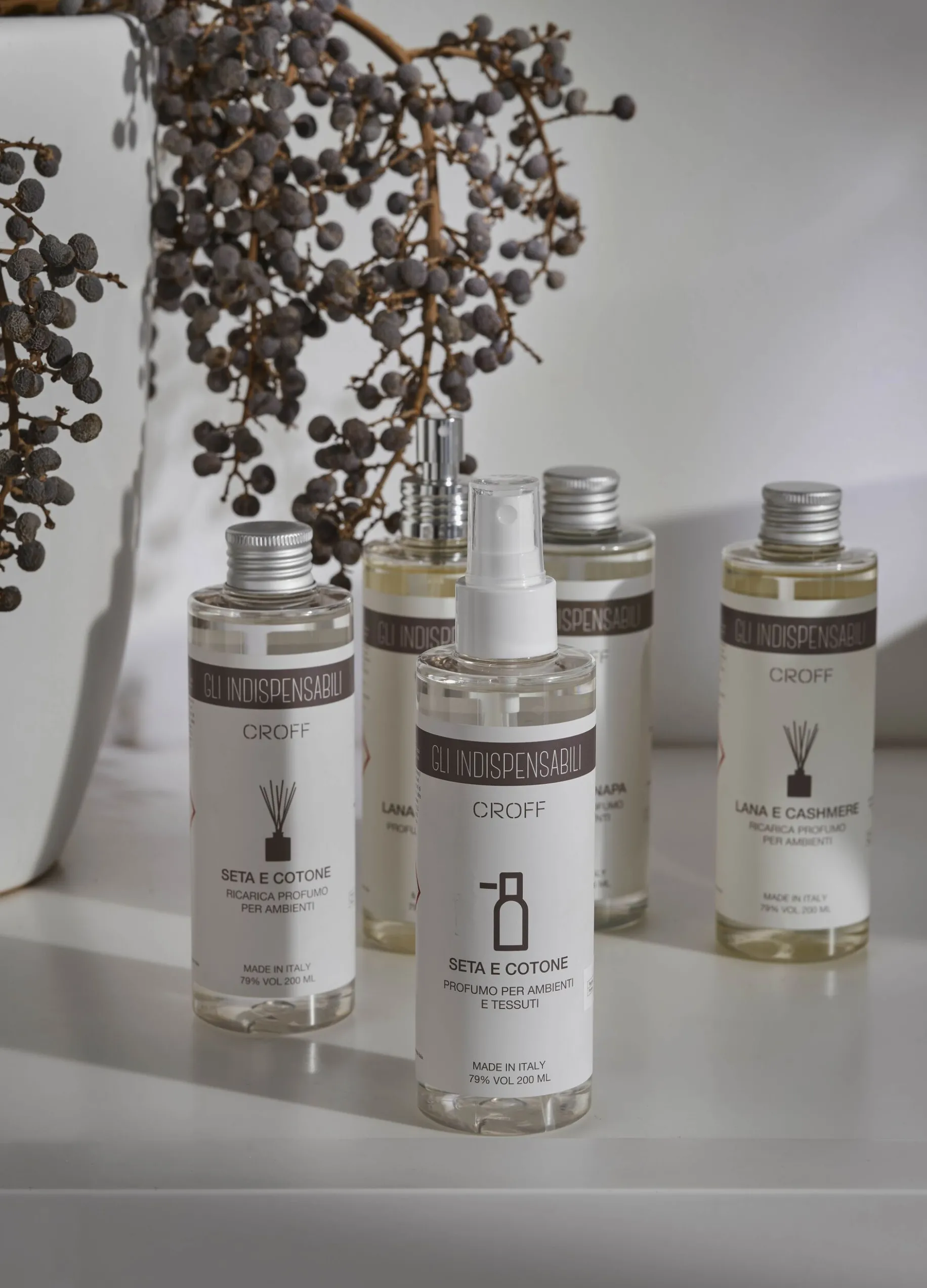 Profumatore spray per ambienti e tessuti Made in Italy