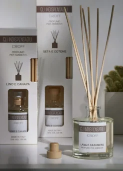 Profumo per ambienti con bastoncini Made in Italy