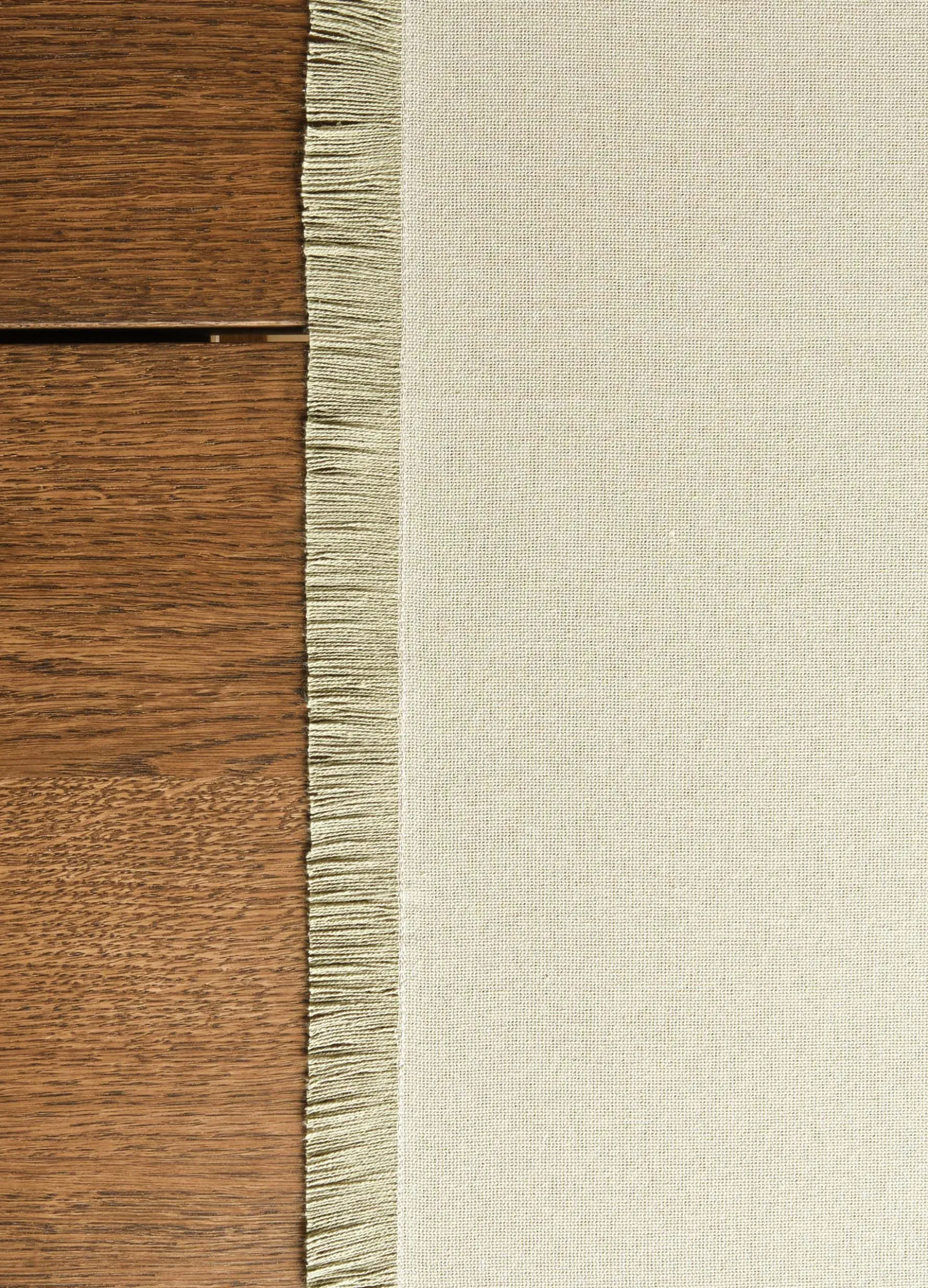 Runner bio in puro cotone sfrangiato