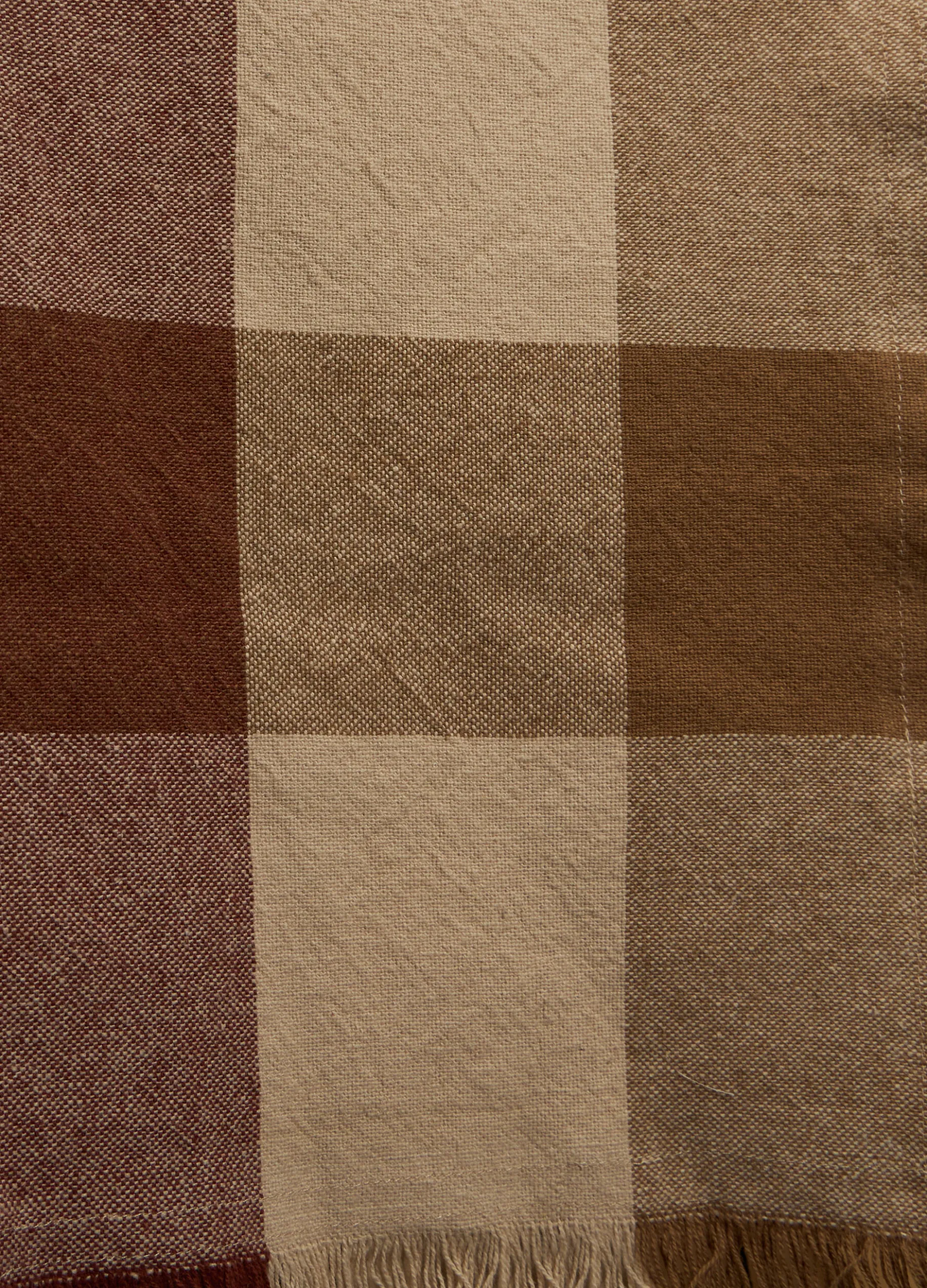Runner in cotone grezzo