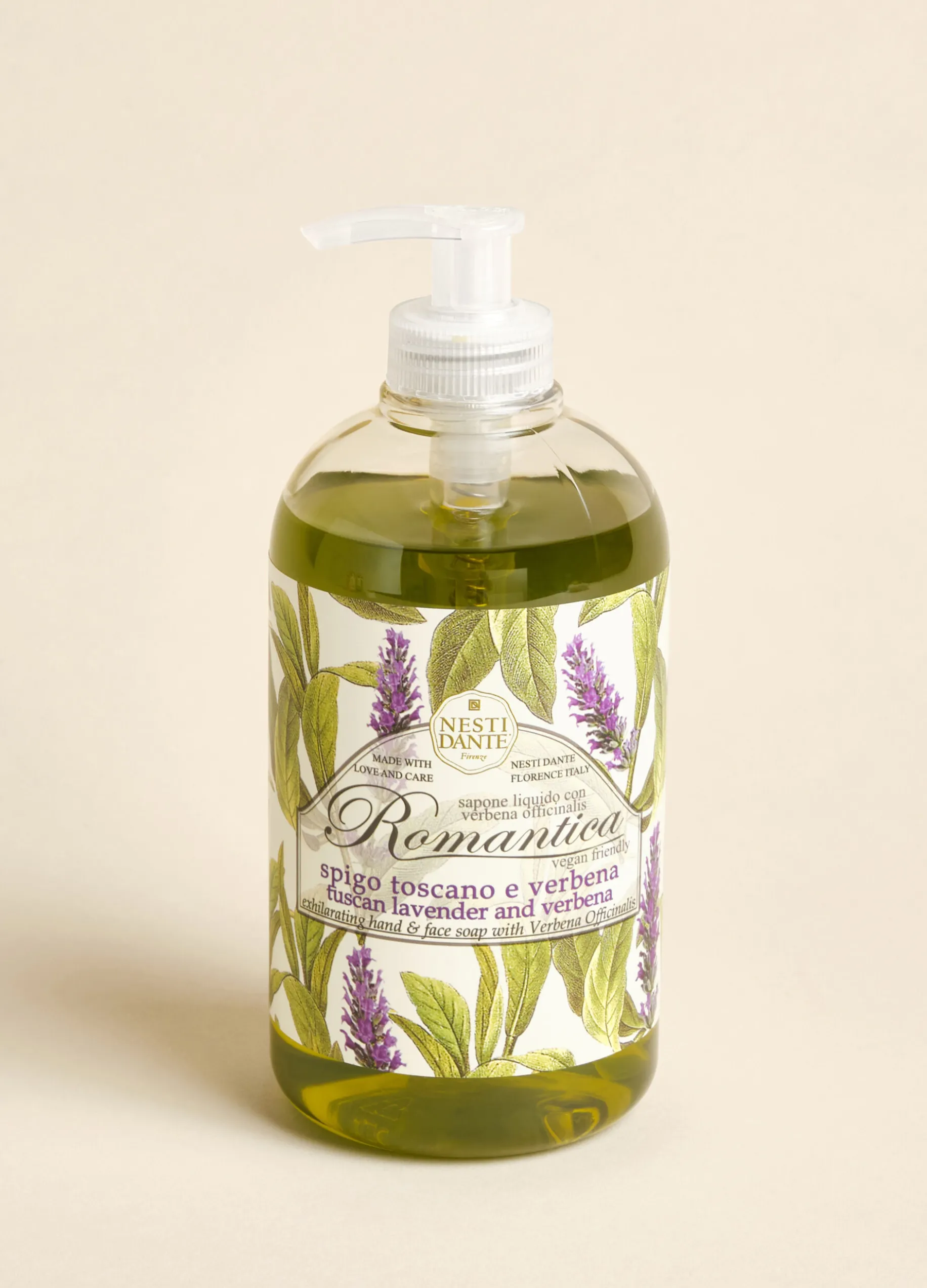 Sapone liquido lavanda e verbena