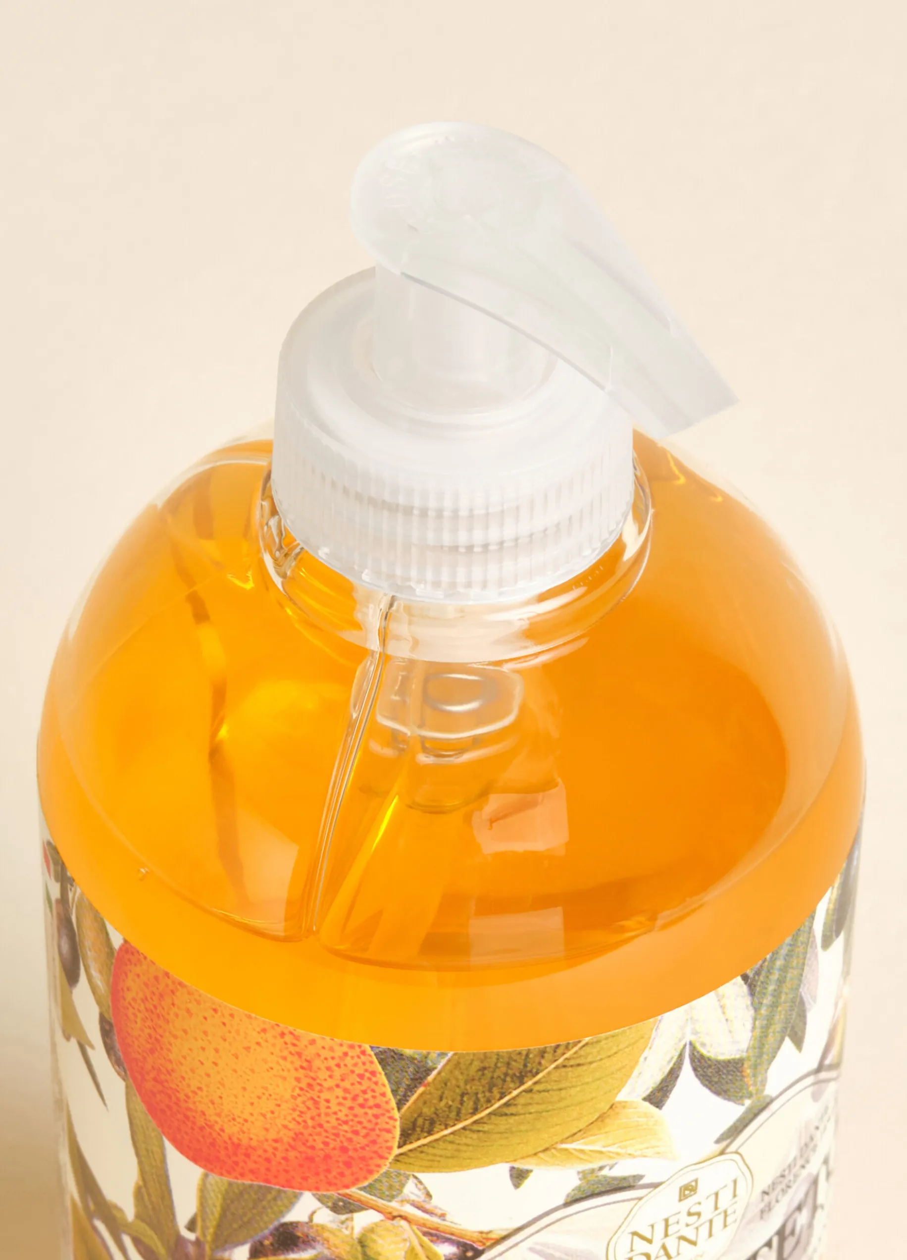 Sapone liquido olio d'oliva e mandarino