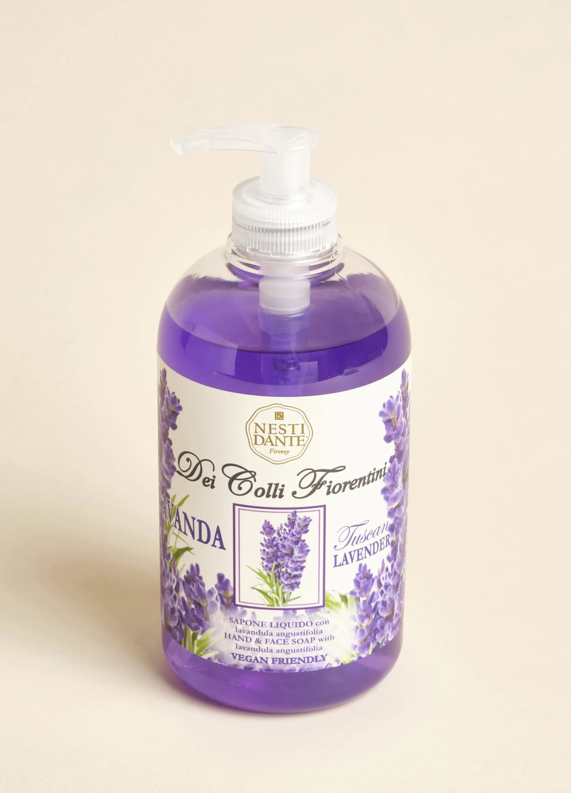 Sapone liquido rosa e peonia