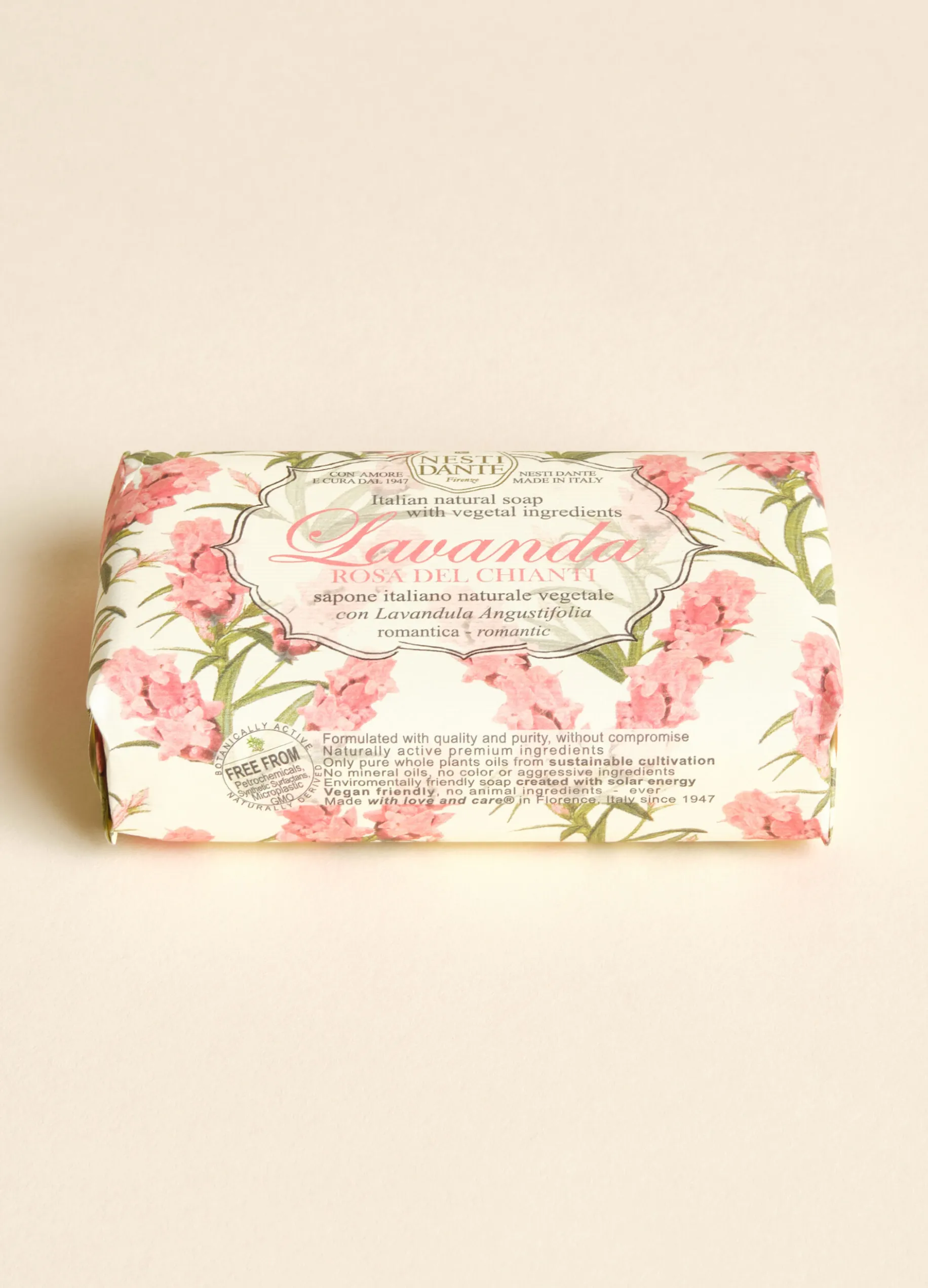 Saponetta profumata lavanda rosa 150 gr