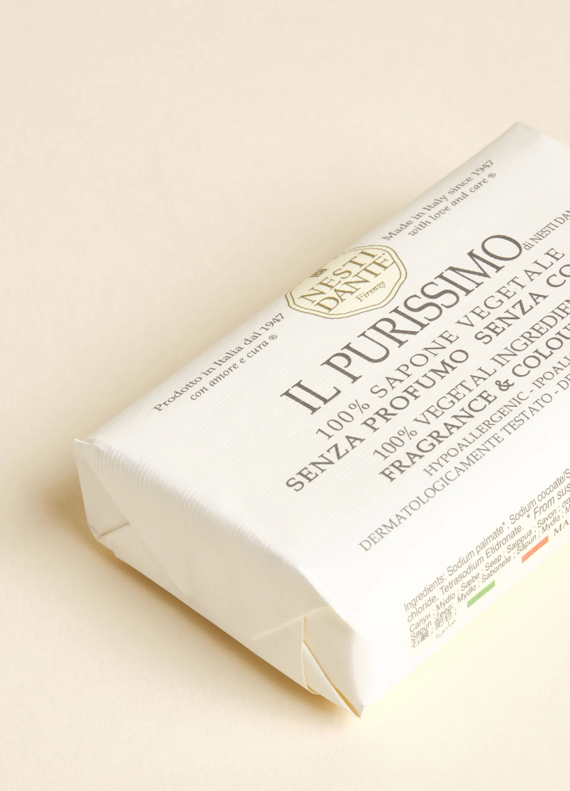 Sapone vegetale Il Purissimo Made in Italy