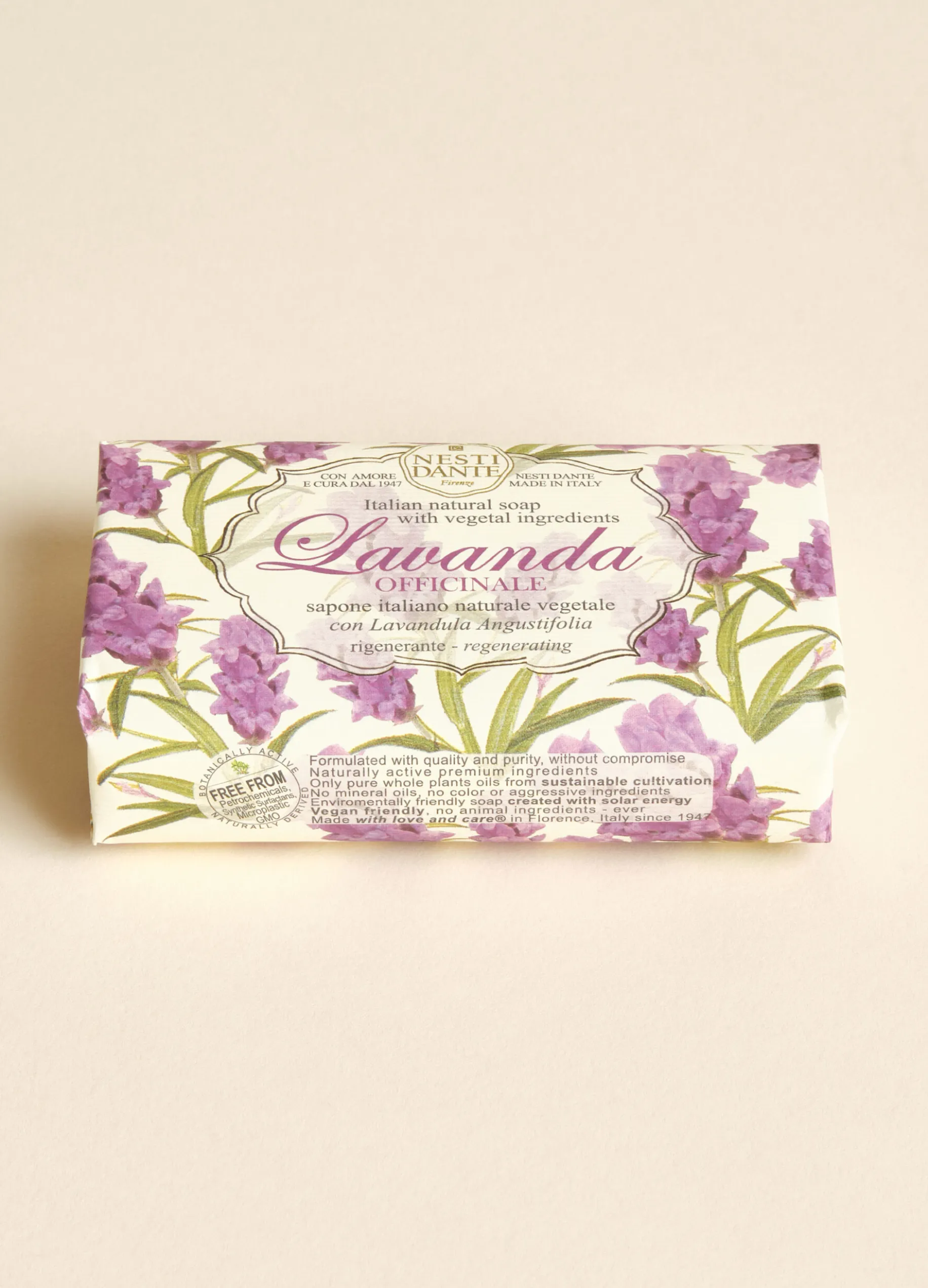 Sapone vegetale Lavanda Made in Italy