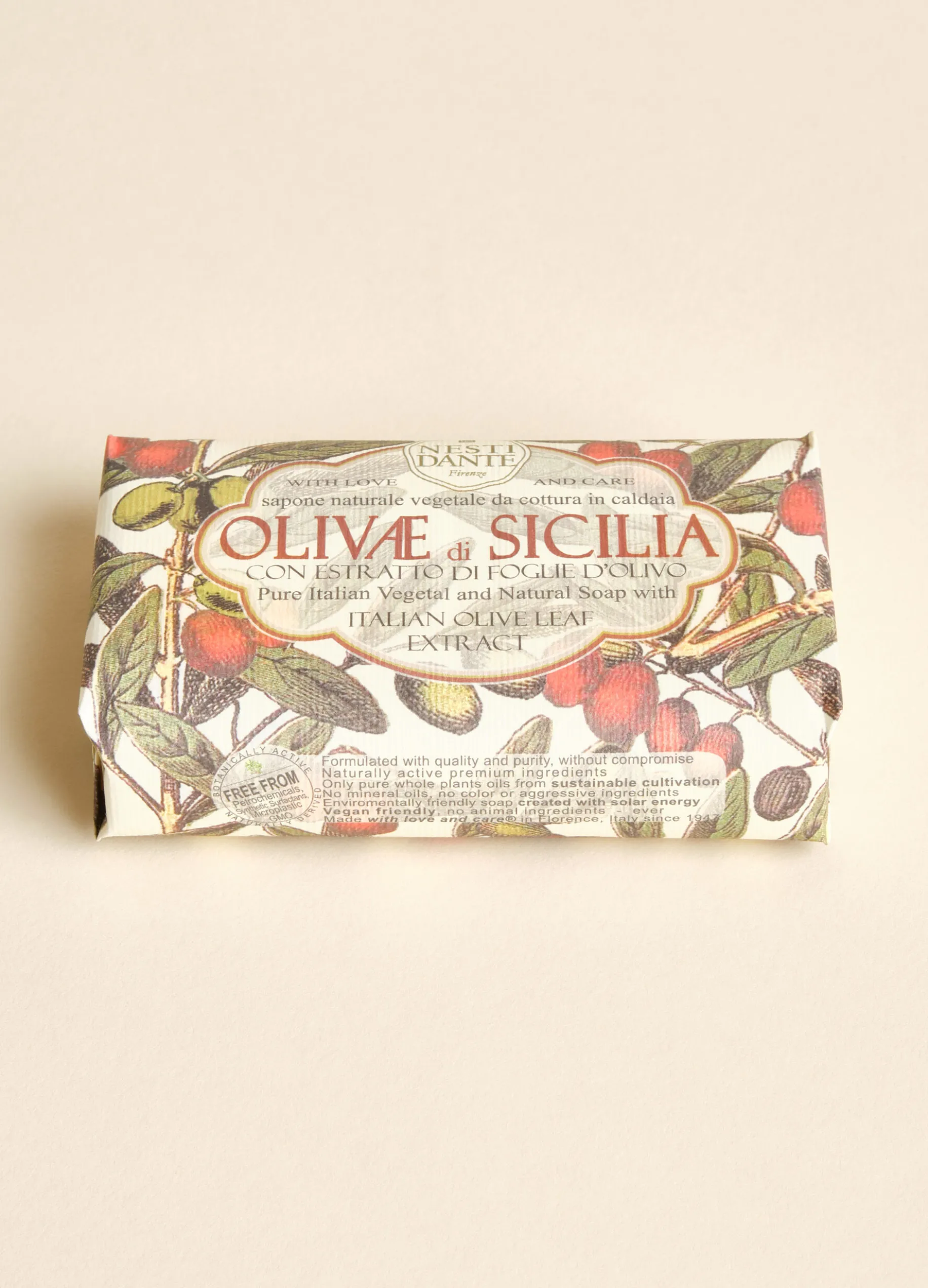 Sapone vegetale Olivae di Sicilia Made in Italy