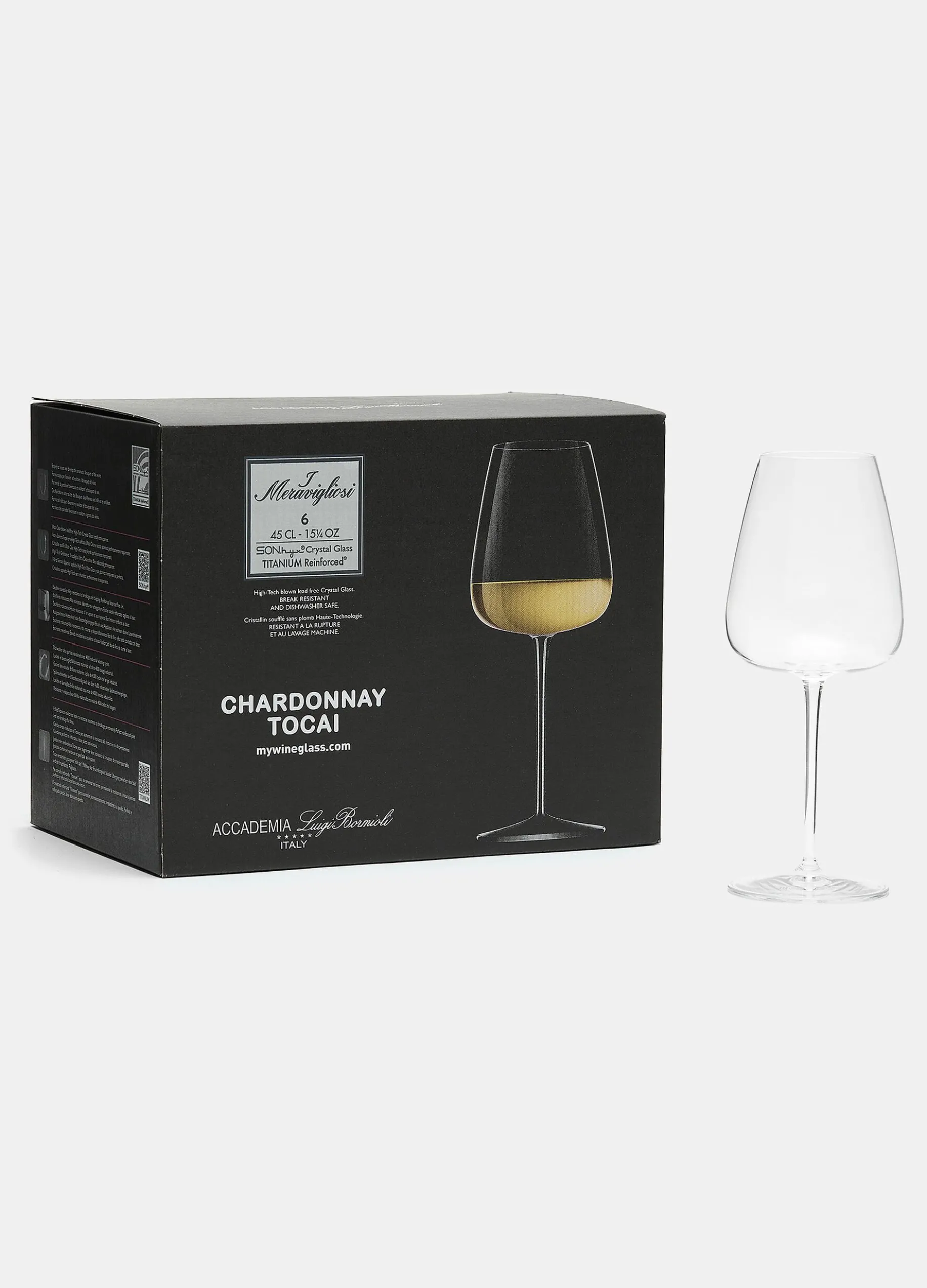 Set 6 calici da vino bianco