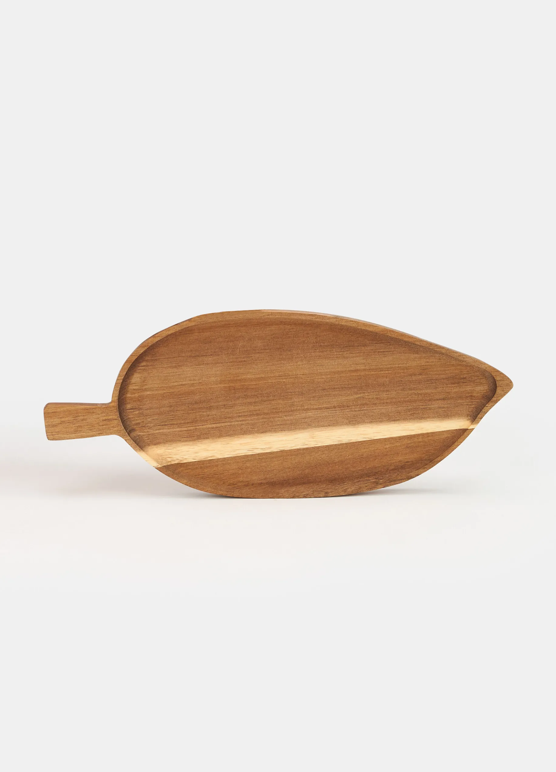 Tagliere da cucina a foglia in legno di acacia
