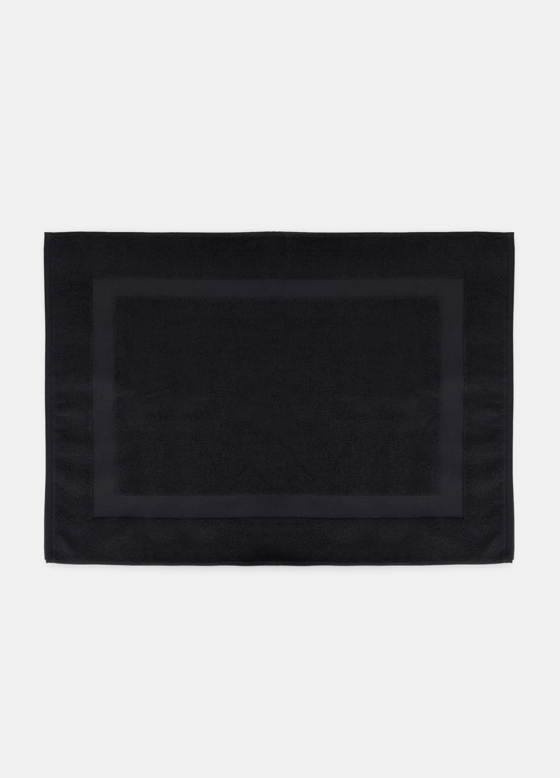 Tappetino bagno con riquadro decorativo
