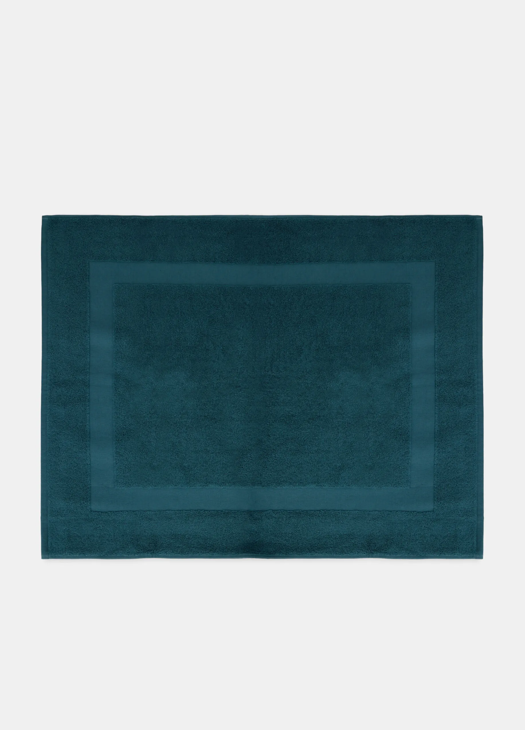 Tappetino bagno con riquadro decorativo