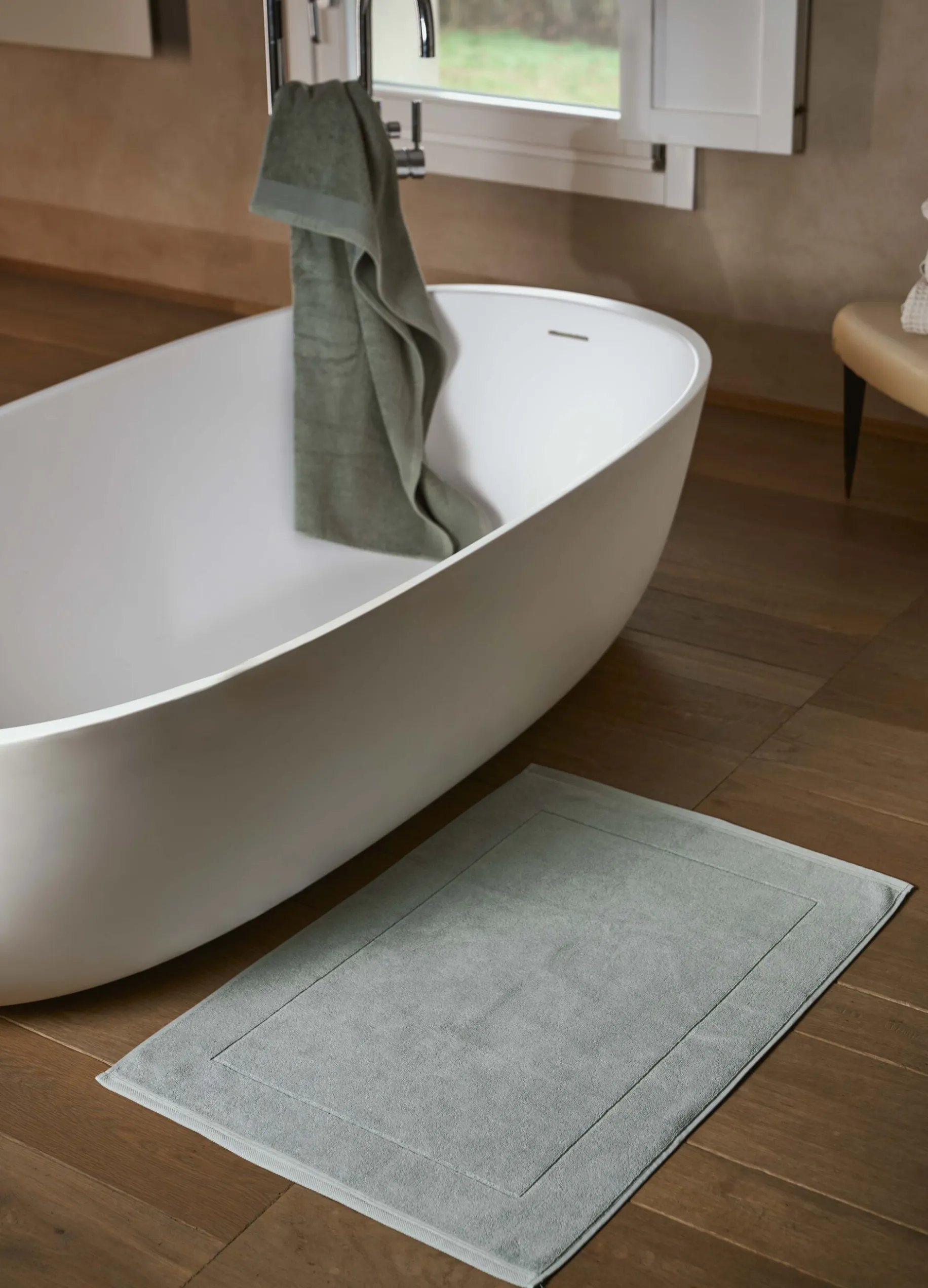 Tappeto bagno in puro cotone Made in Portogallo