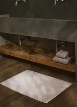 Tappeto bagno in puro cotone Made in Portogallo
