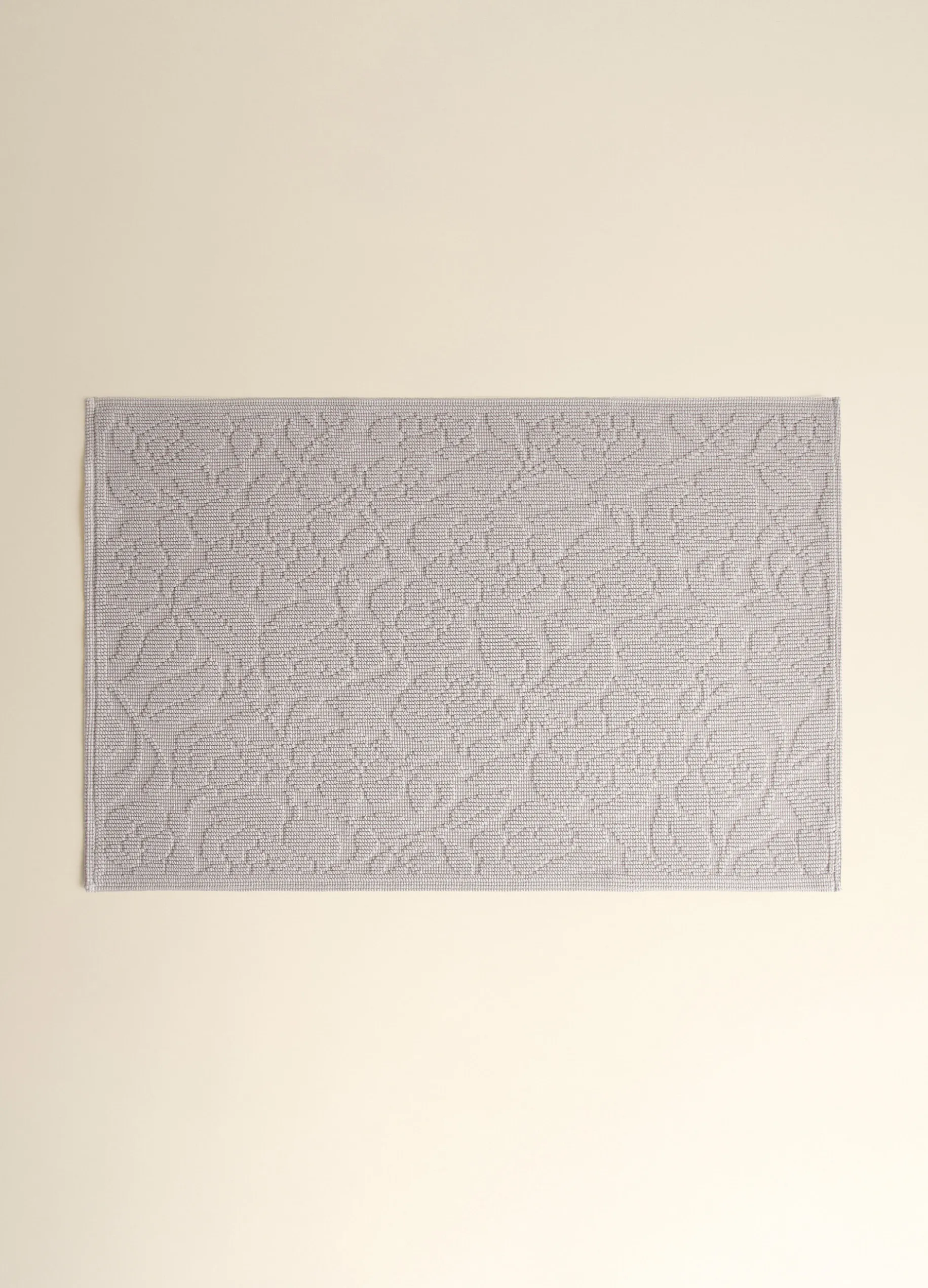 Tappeto in puro cotone jacquard Made in Portugal