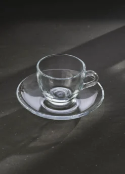 Tazza da caffè in vetro