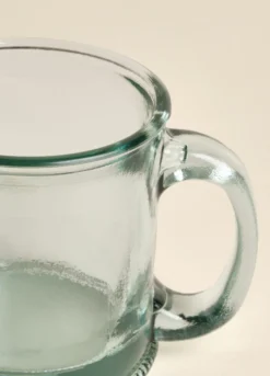 Tazza in vetro riciclato