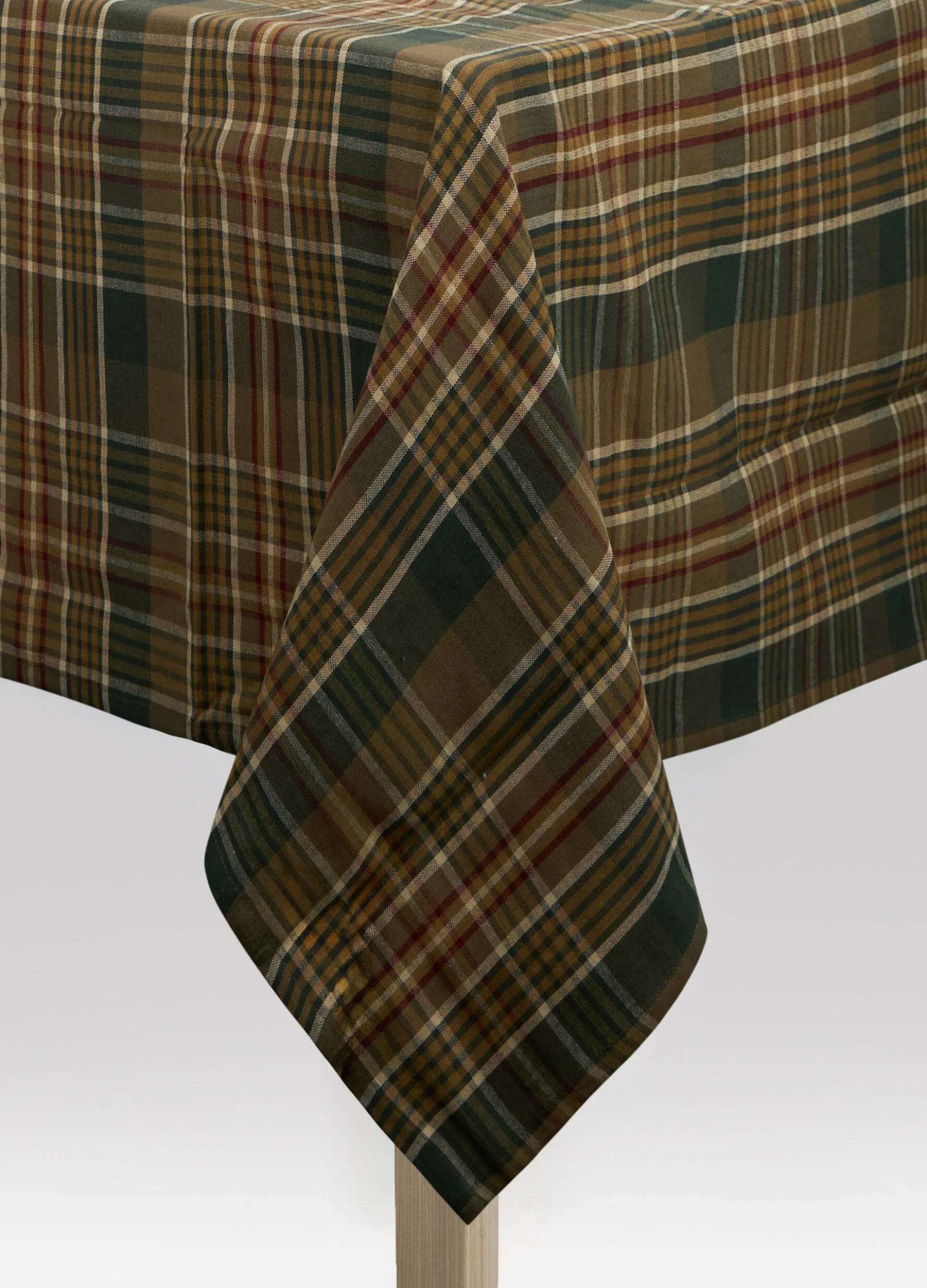 Tovaglia quadrata in cotone tartan