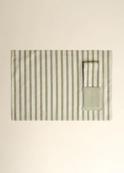 Tovaglietta in cotone bio con fazzoletto