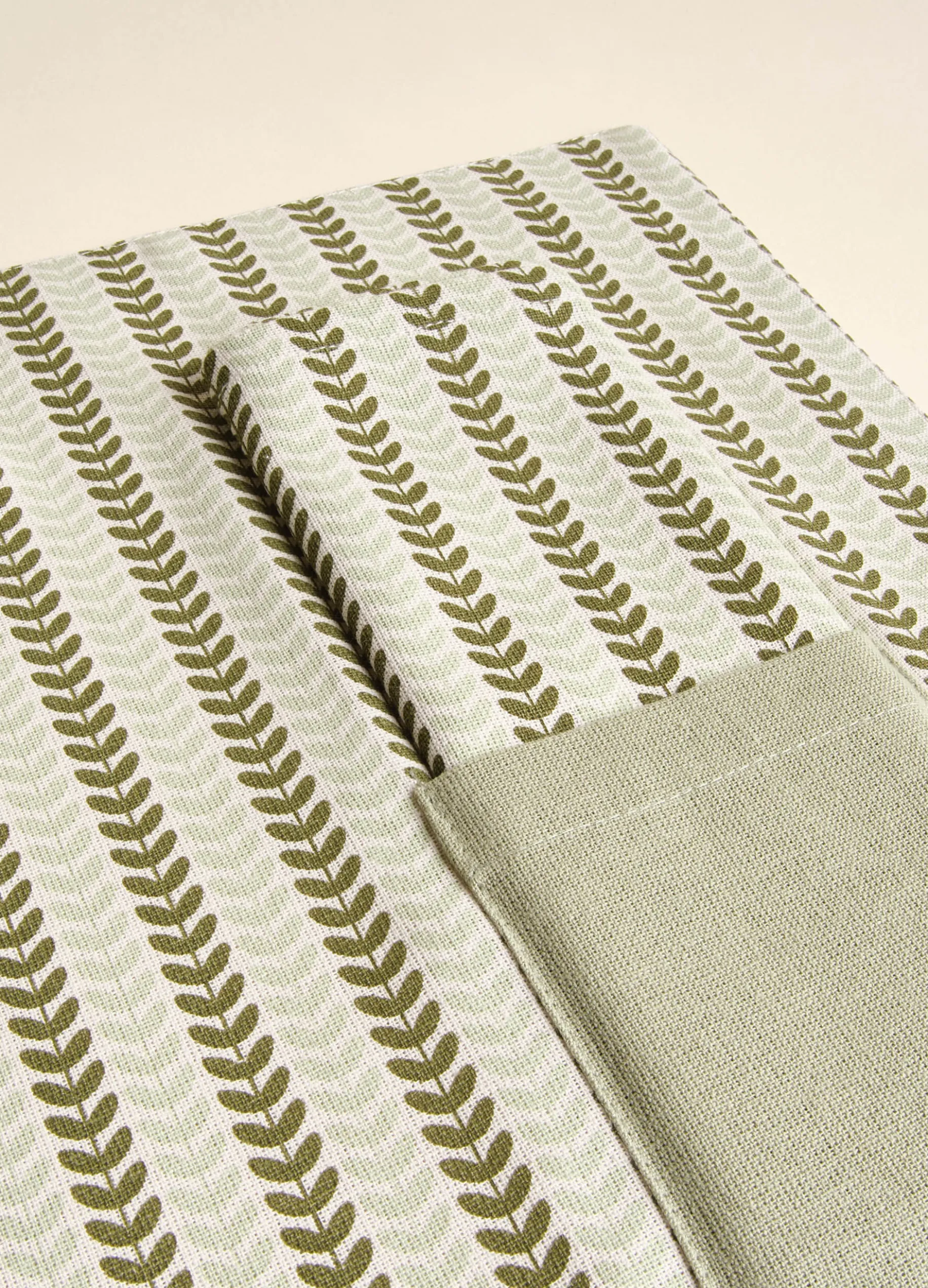 Tovaglietta in cotone bio con fazzoletto