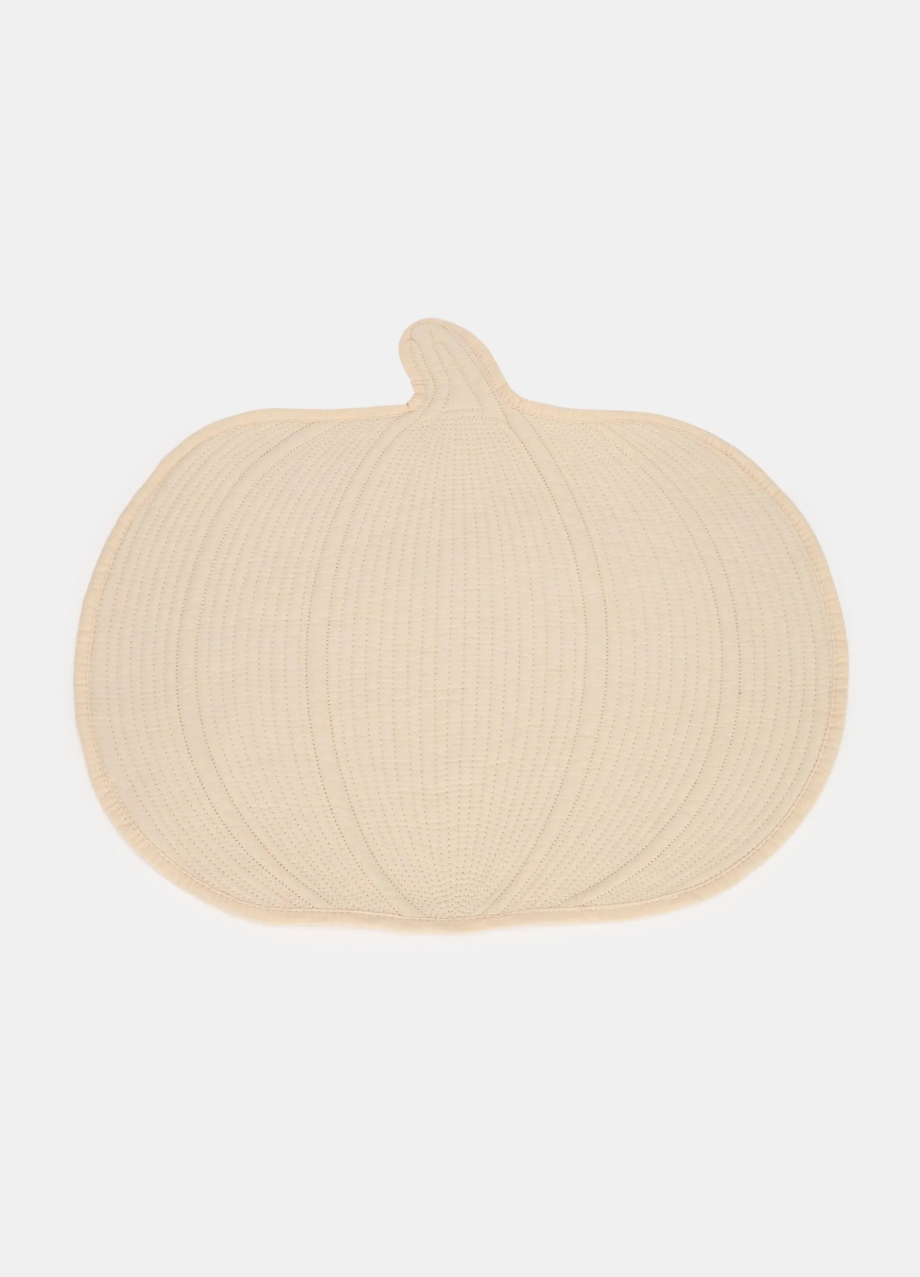 Tovaglietta zucca in cotone lavato